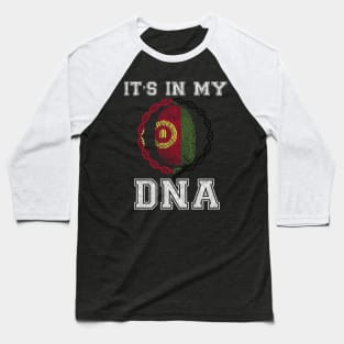 Afghanistan  It's In My DNA - Gift for Afghanistani From Afghanistan Baseball T-Shirt